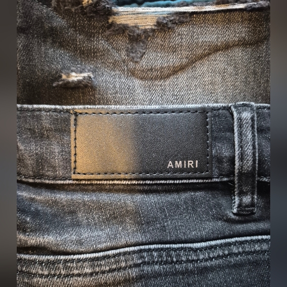 NWT AMIRI WAXED TONAL MX1 JEAN - Picture 12 of 16